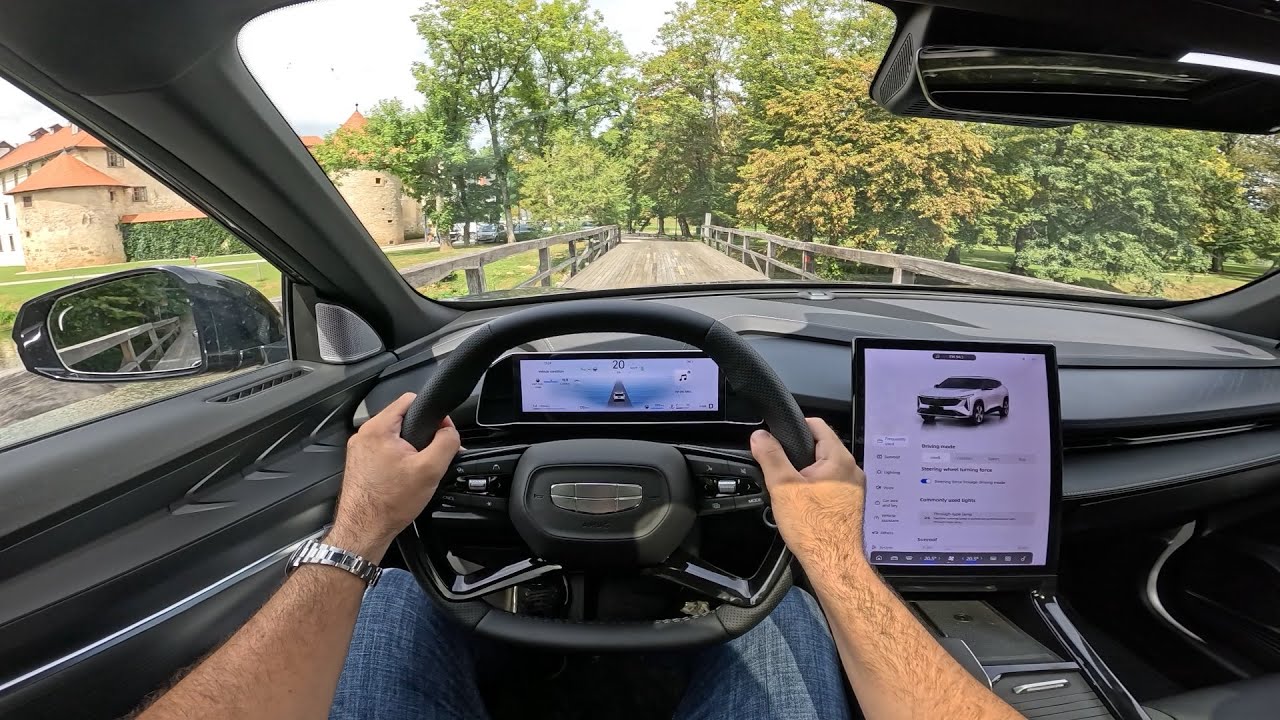 New GEELY CITYRAY 2026 - POV test drive (petrol 174 HP)