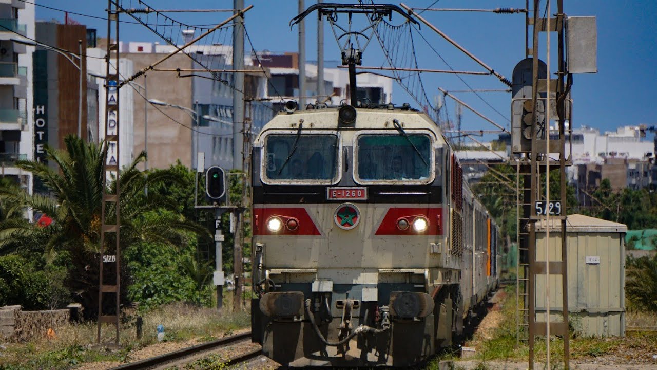 ⁴ᵏ{ HITACHI } la locomotive E-1260 \ E-1253 \ E-1257 Les légendes de l’ONCF 🇲🇦  