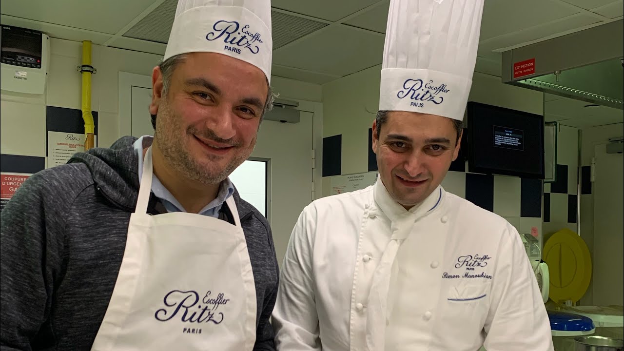 (InstaStories) Cooking with Lebanese/Armenian Chef Simon Manoukian at Ecole Ritz Escoffier in Paris