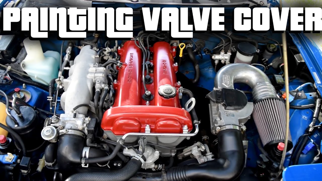 Project BRAP // PAINTING THE VALVE COVER \\