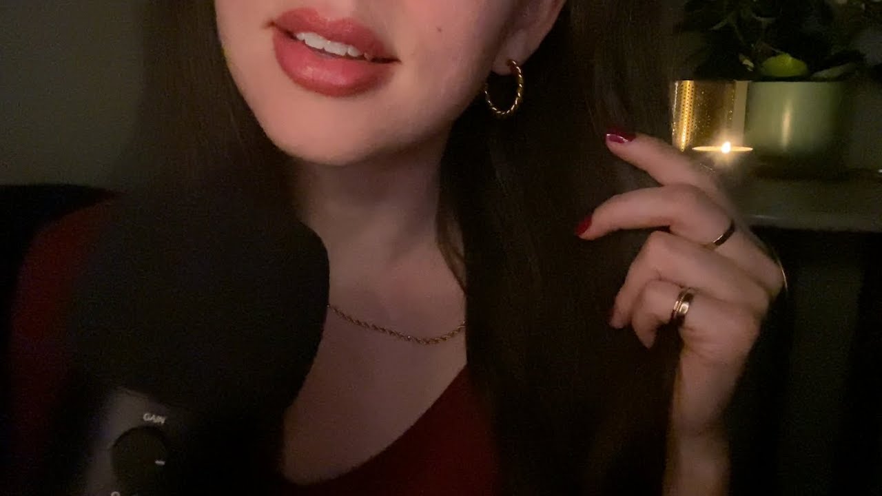 ASMR Close Whisper Ramble (Nested Topics) ✨