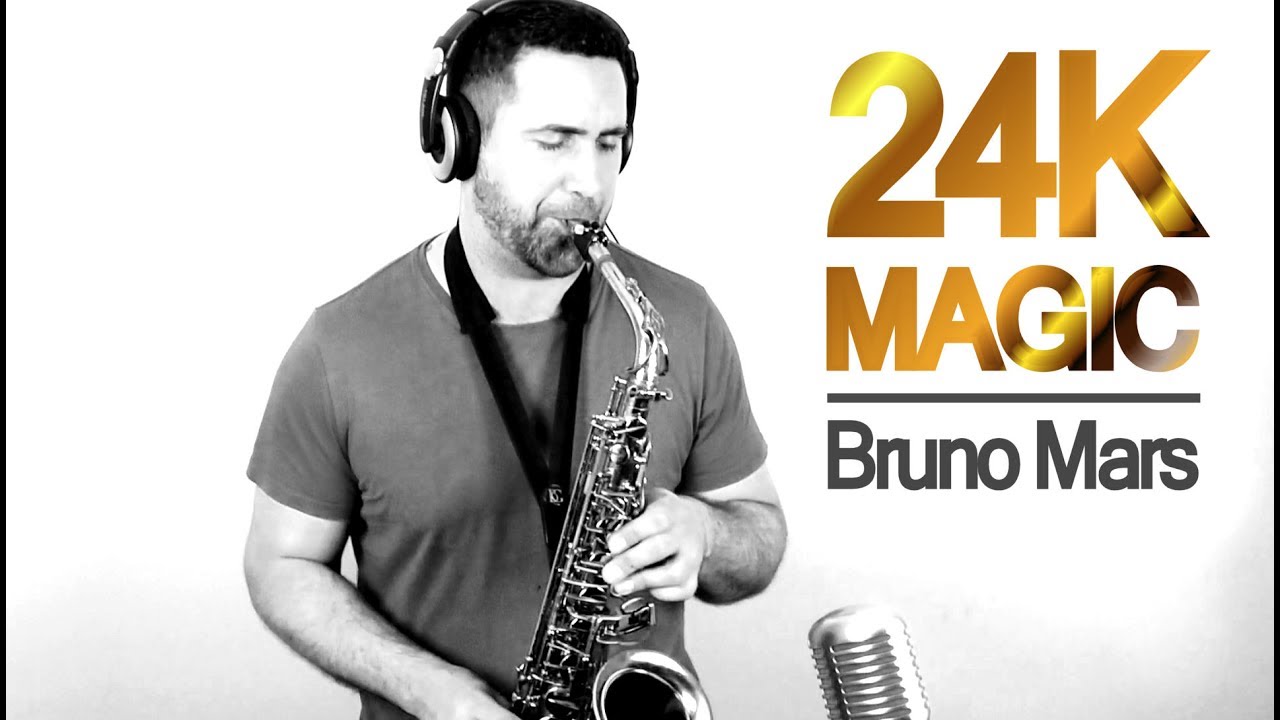 24K MAGIC by Bruno Mars - 🎷 Sax Cover 🎷 by Paul Haywood