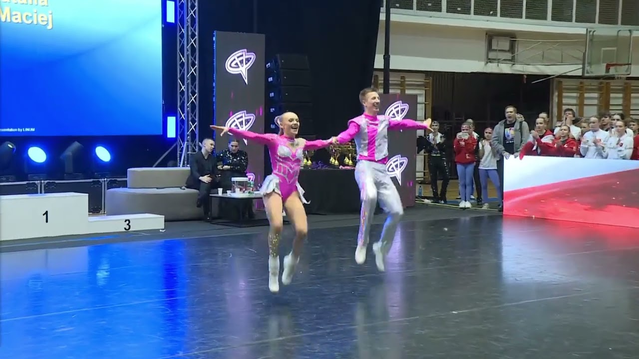 MCFC ACRO, POL KRAKOWIAK Natalia - BARTKIEWICZ Maciej, 1. Place  [www.rokenrol.cz]