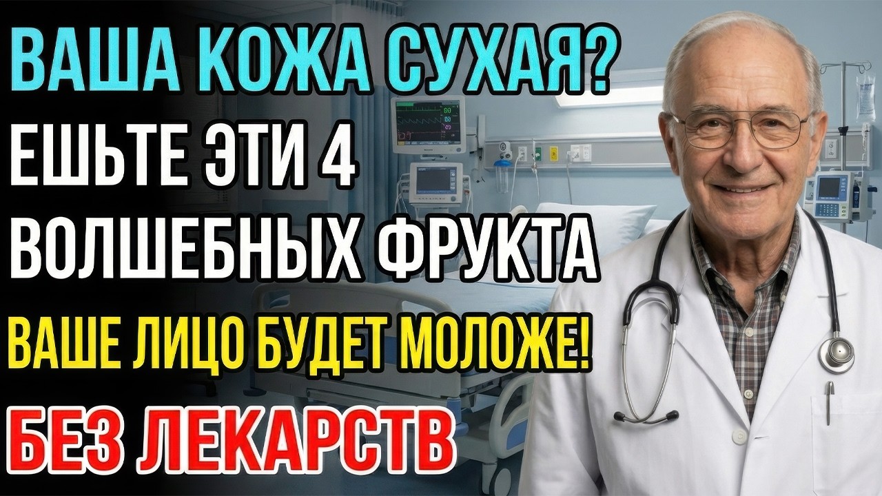 Секрет молодости кожи у пожилых людей: четыре доступных фрукта, которые вы до сих пор игнорировали!
