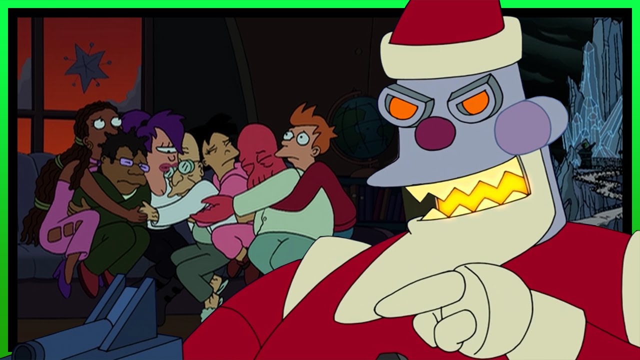 Alle Futurama Weihnachtsspecial gerankt - Rakie mit e