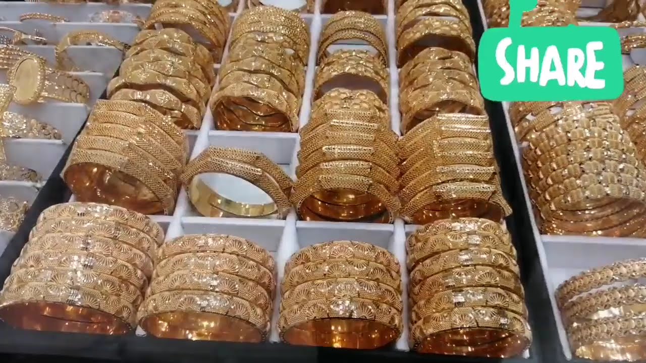 saudi new gold market /surprising / bangles