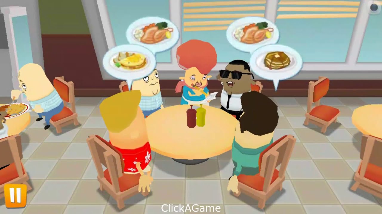 Order Up! To Go! Gameplay - A Day At Gravy Chug | ClickAGame