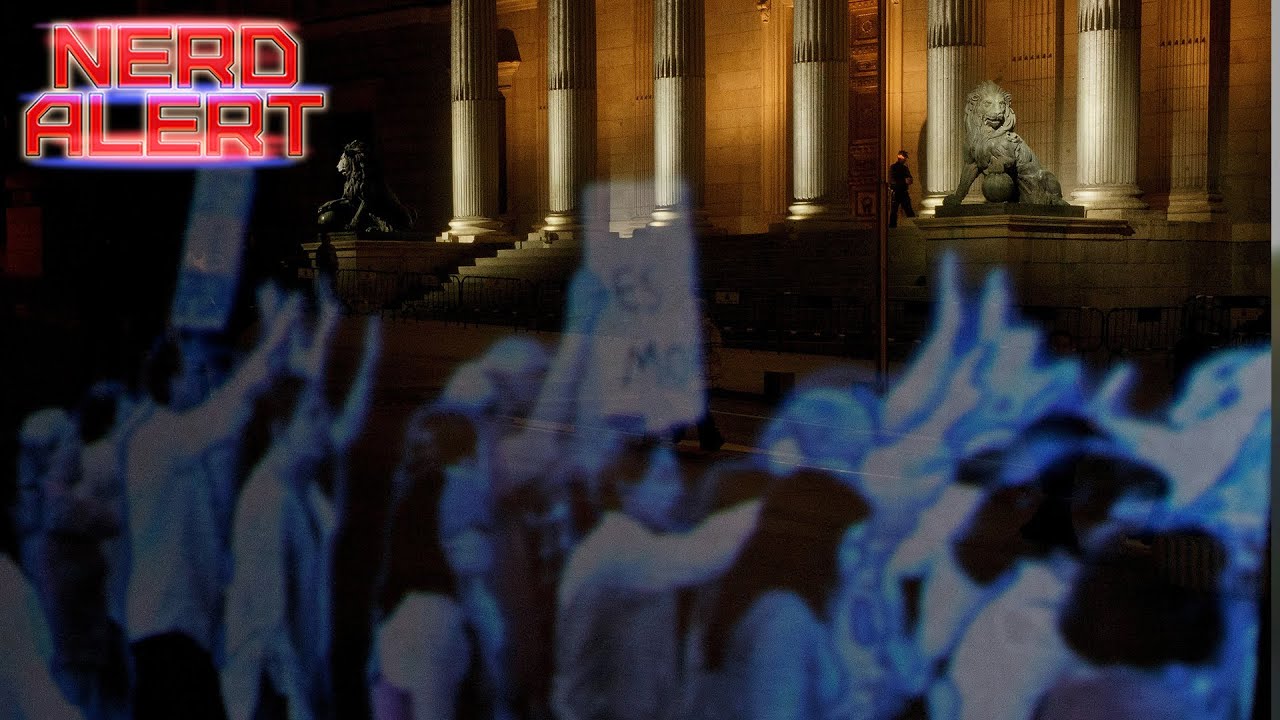 How Do You Protest Laws Against Protests? HOLOGRAMS.
