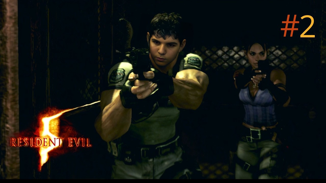 ENFRENTANDO UMA GOSMA PRETA RESIDENT EVIL 5 (#02)