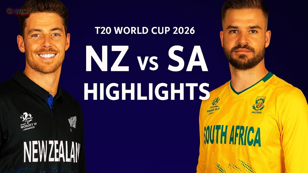 New Zealand Vs South Africa T20 World Cup Match Highlights | Full Highlights |@GamerCricket26