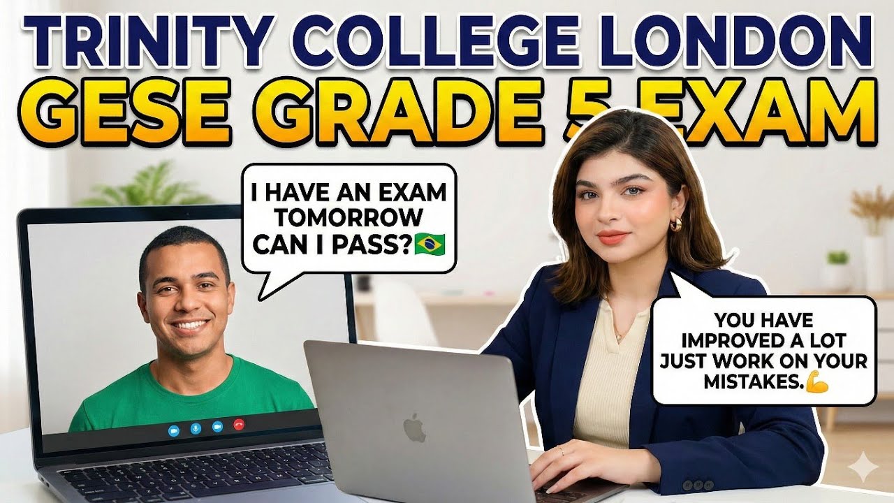 Full Test B1 English test (GESE Grade 5) | SELT British Citizenship| Trinity College London ILR UK