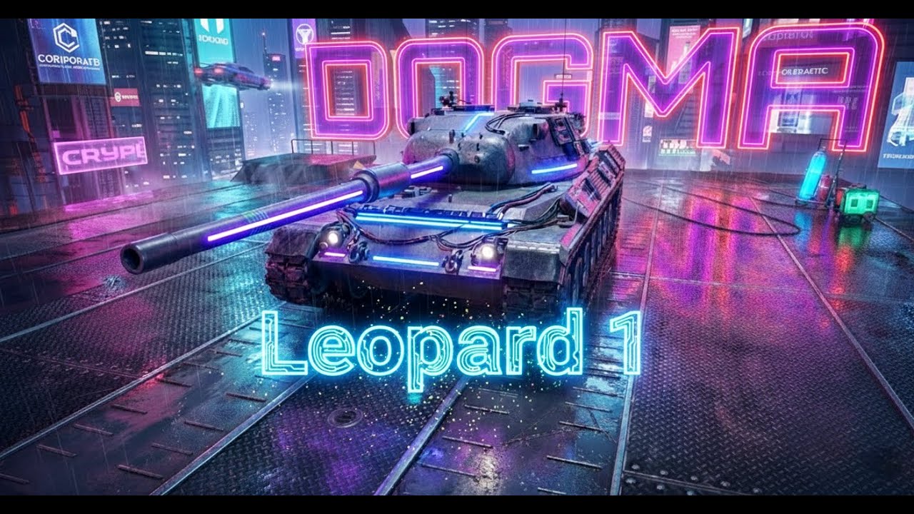 #5 Мир Танков !!! 3 отметки на LEOPARD 1 СТ 10лвл !!! DOGMA
