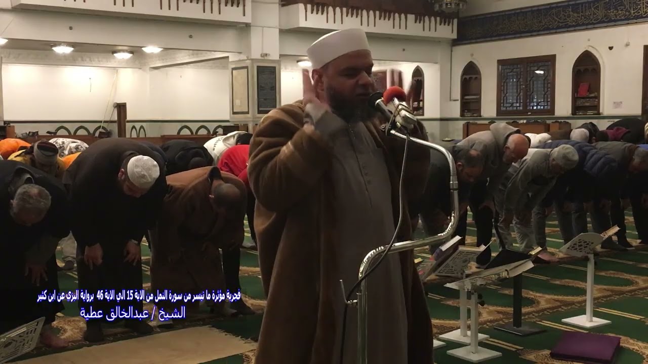 فجرية مؤثرة ما تيسر من سورة النمل من الاية 15 الي الاية 46 برواية البزي عن ابن كثير