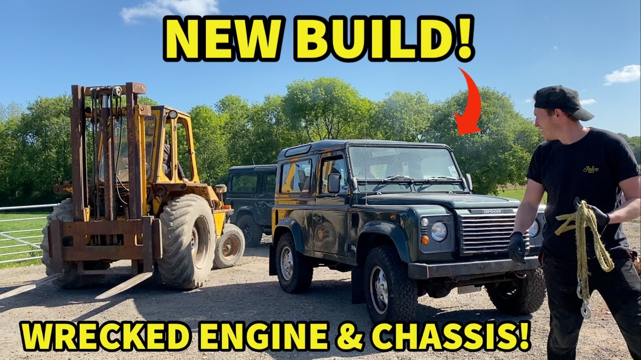 Восстановление заброшенного Land Rover Defender 90