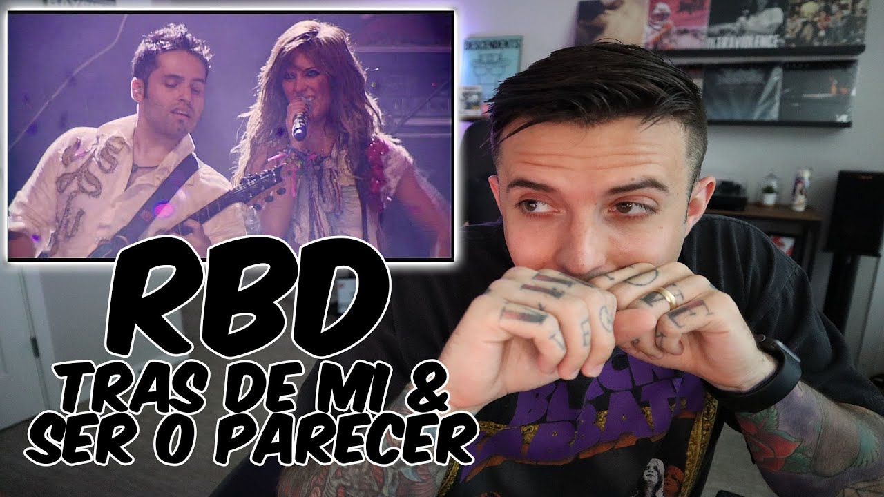 RBD Tras De Mi & Ser O Parecer REACTION - Live In Rio