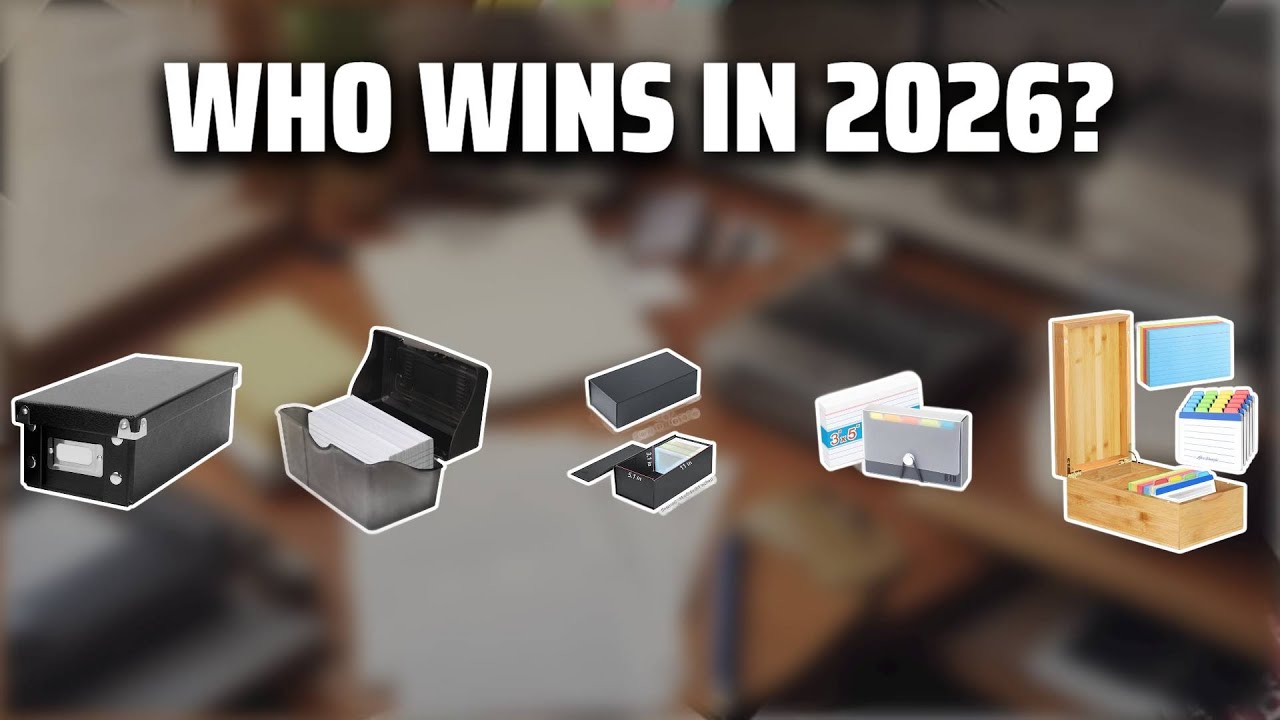 The Top 5 Best Index Card Holder in 2026 - Must Watch Before Buying!