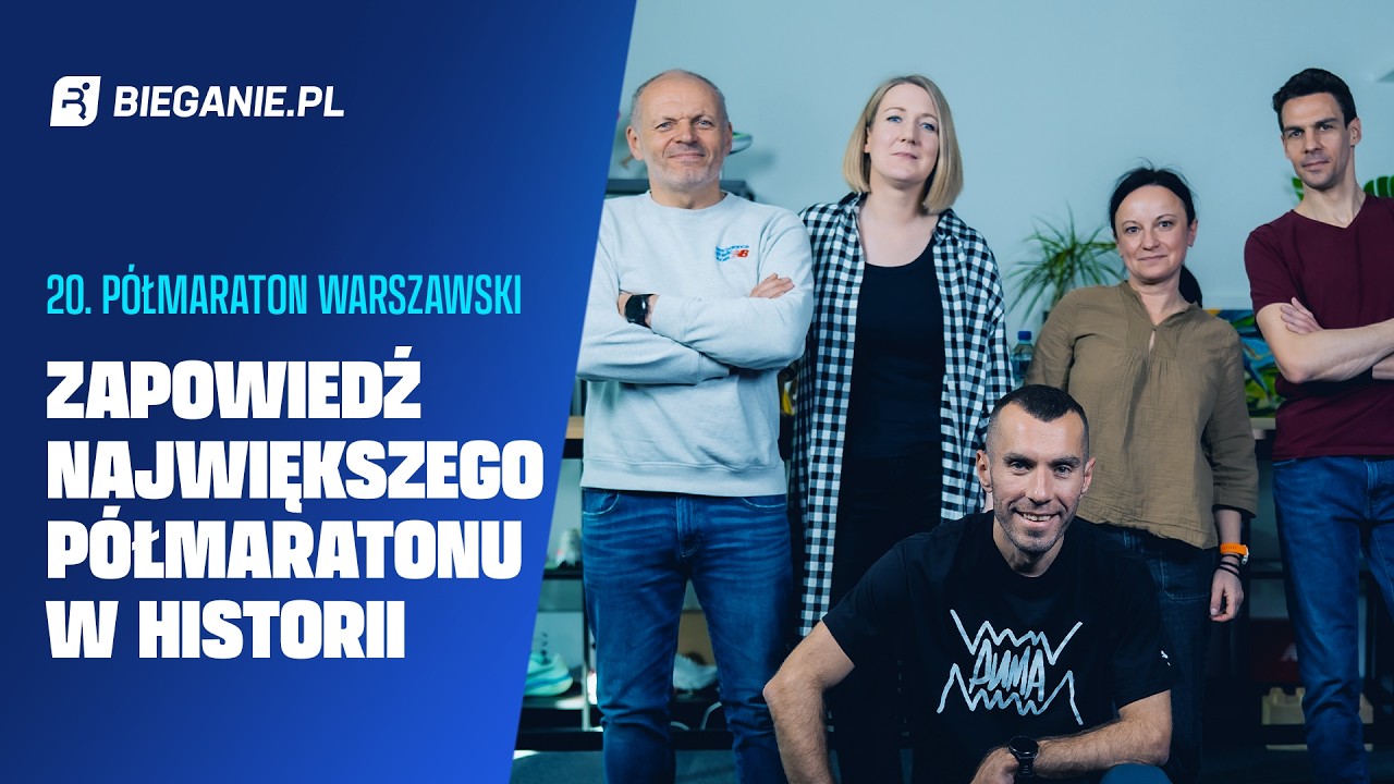 Historia Półmaratonu Warszawskiego – Skrocka, Tronina, Dąbrowska, Celiński | podcast Bieganie.pl