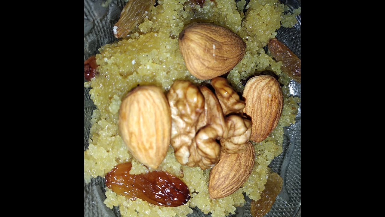 Suji ka halwa | Danedar suji halwa