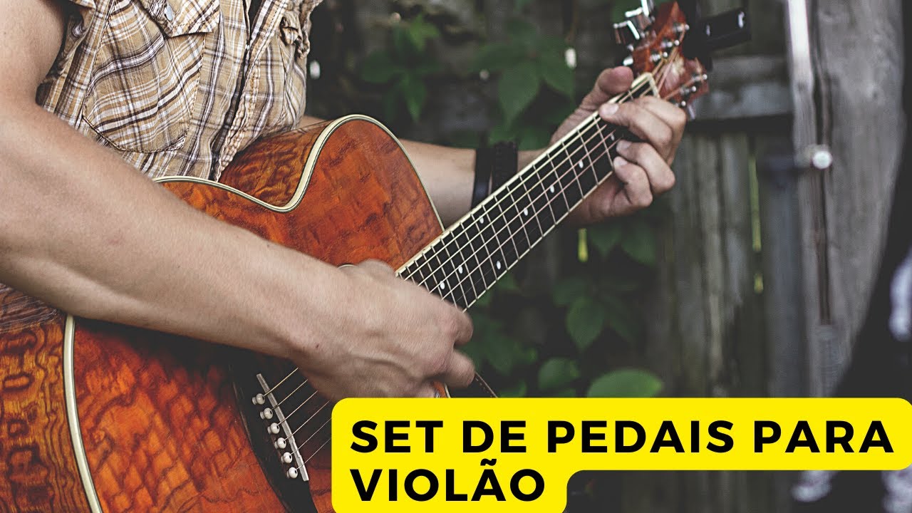 MONTANDO UM PEDAL BOARD PARA VIOLÃO.