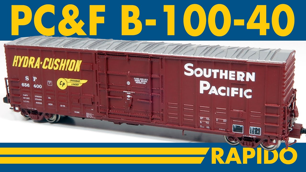 Rapido PC&F B-100-40 Boxcars