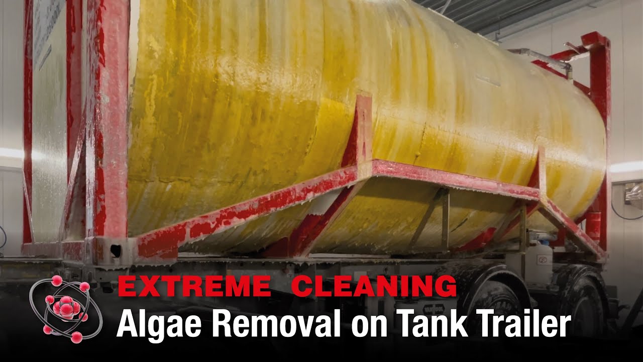 EXTREME CLEANING: TRUCK FULL OF ALGAE