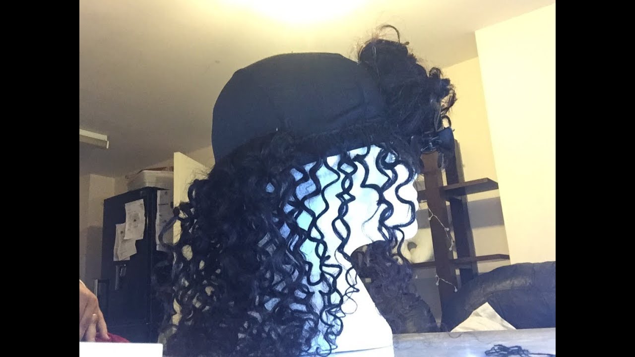 Como fazer peruca com front lace em casa/How to: Make a Whole/Full Wig