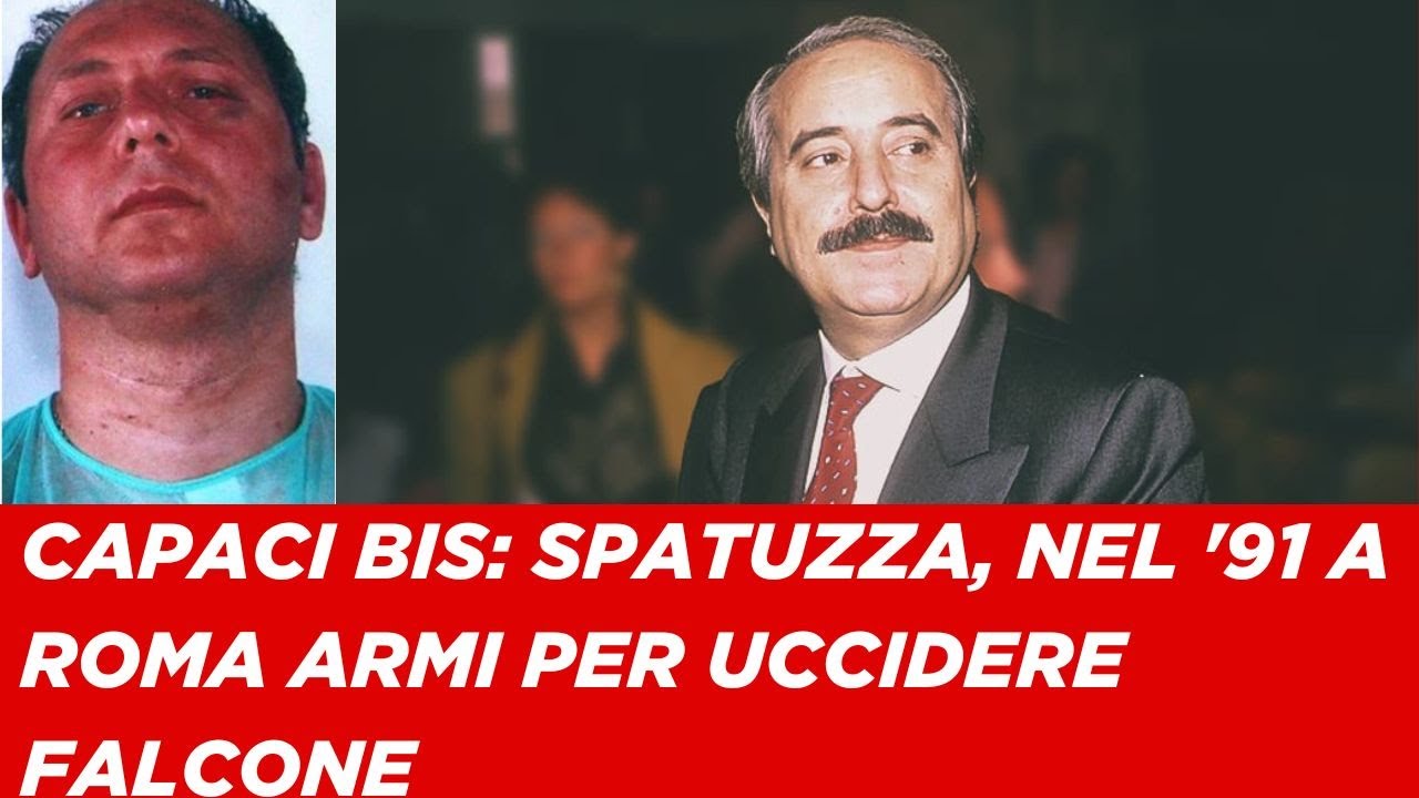 Capaci bis: Spatuzza, nel '91 a Roma armi per uccidere Falcone