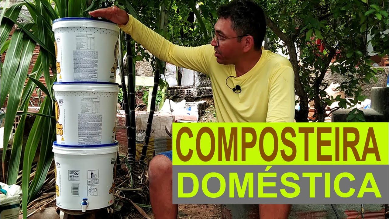Composteira Caseira, Você já Tem Uma em Sua Horta?