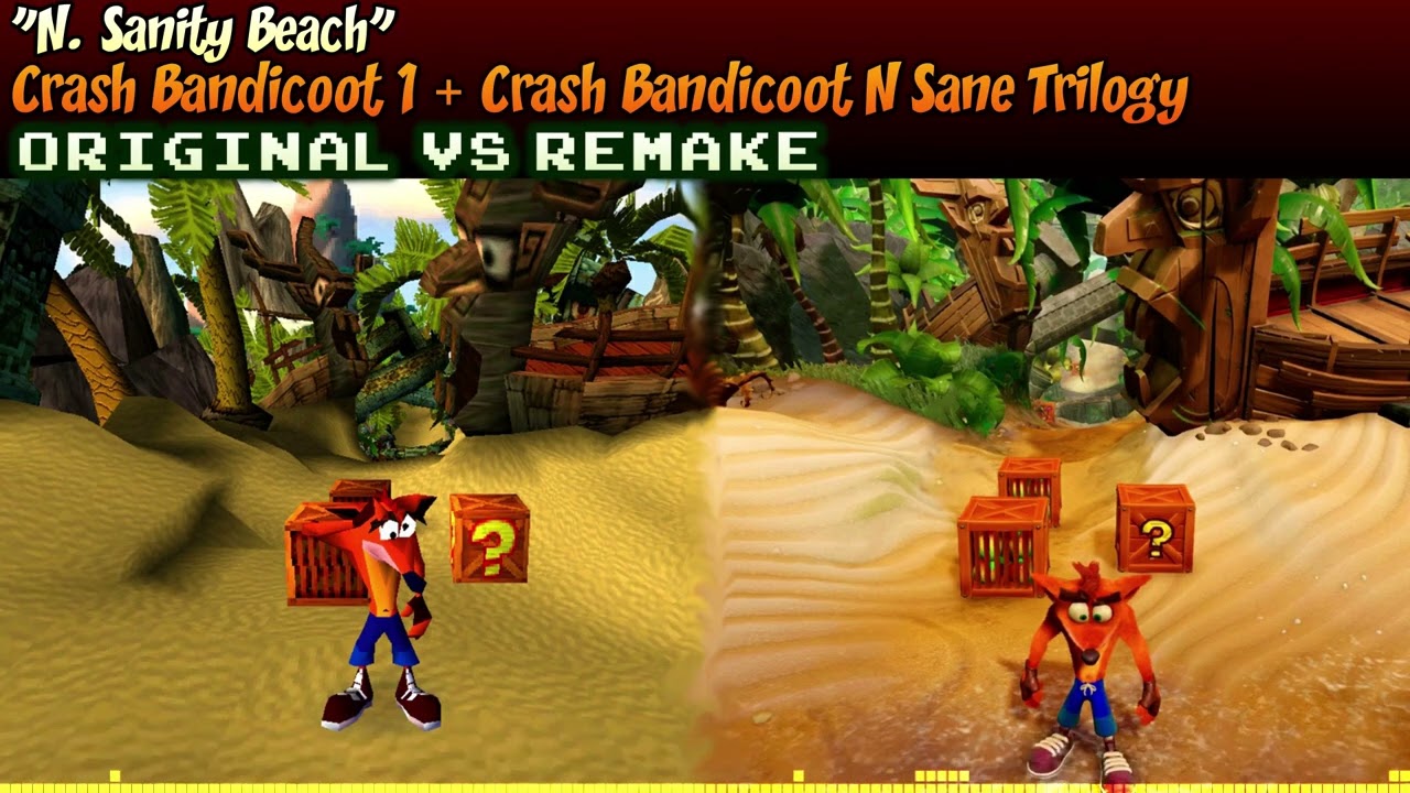 ♦ [Original + N Sane Trilogy] Crash 1 MASHUP — Main Theme / N. Sanity Beach