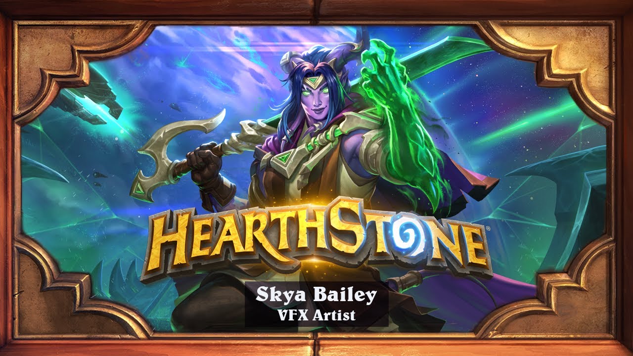 Hearthstone - Dirdra Hero Skin VFX Reel - Skya Bailey
