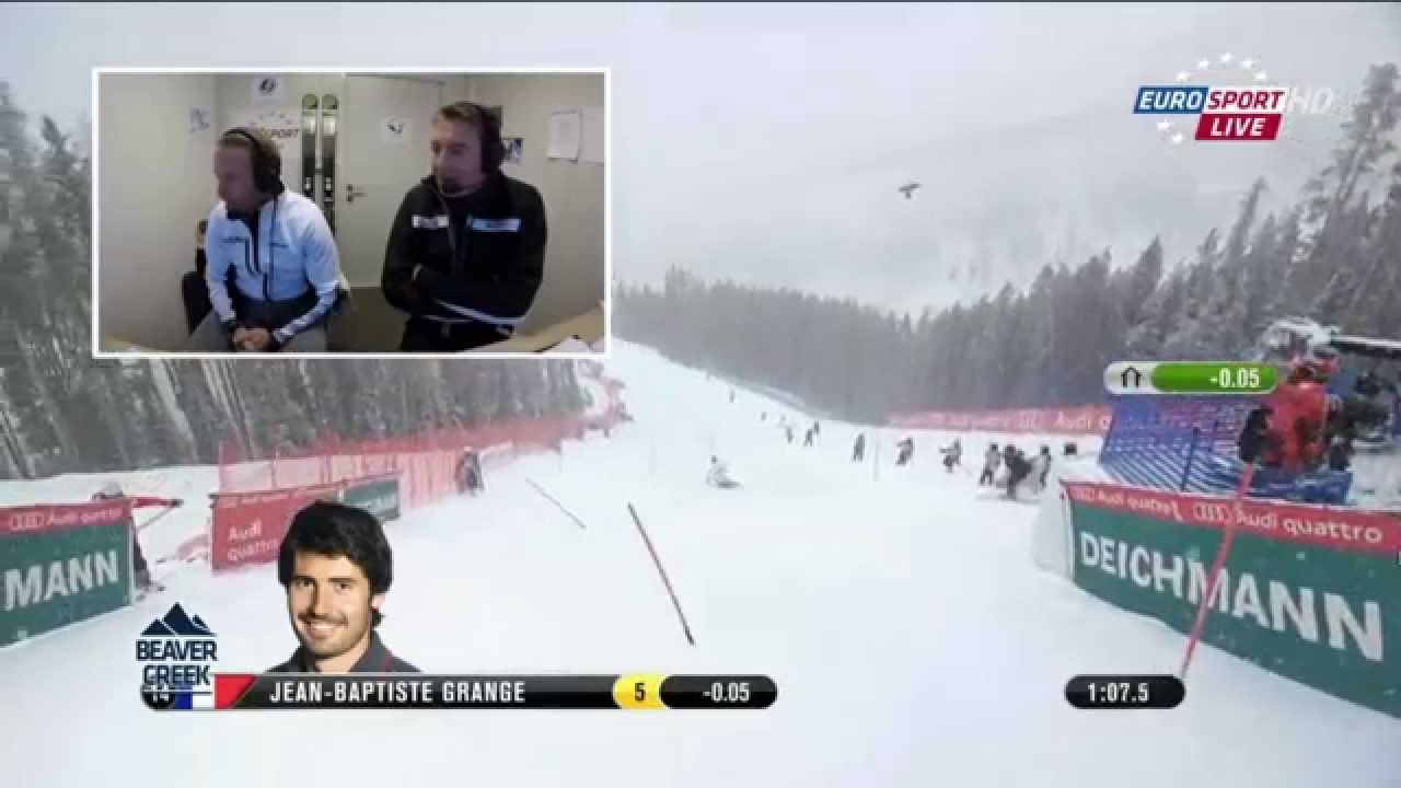 Slalom Jean-Baptiste Grange - Vail Beaver Creek 2015 FIS Alpine World Championship