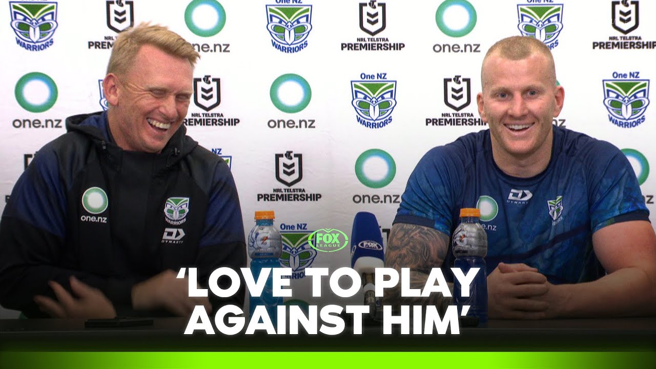 Webster endorses Barnett & Capewell for Origin call-up l | Warriors Press Conference | Fox League