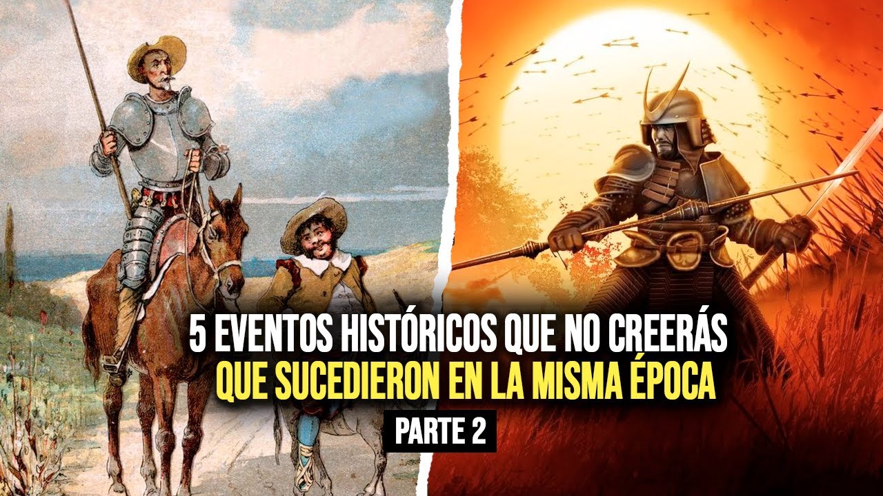 5 eventos históricos que no creerás que sucedieron en la misma época - parte 2