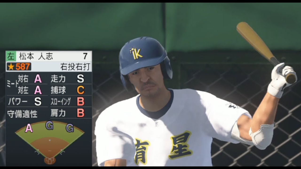 【プロスピ】甲子園優勝できなきゃ不満よな。　松本動きます。【プロ野球スピリッツ2019】