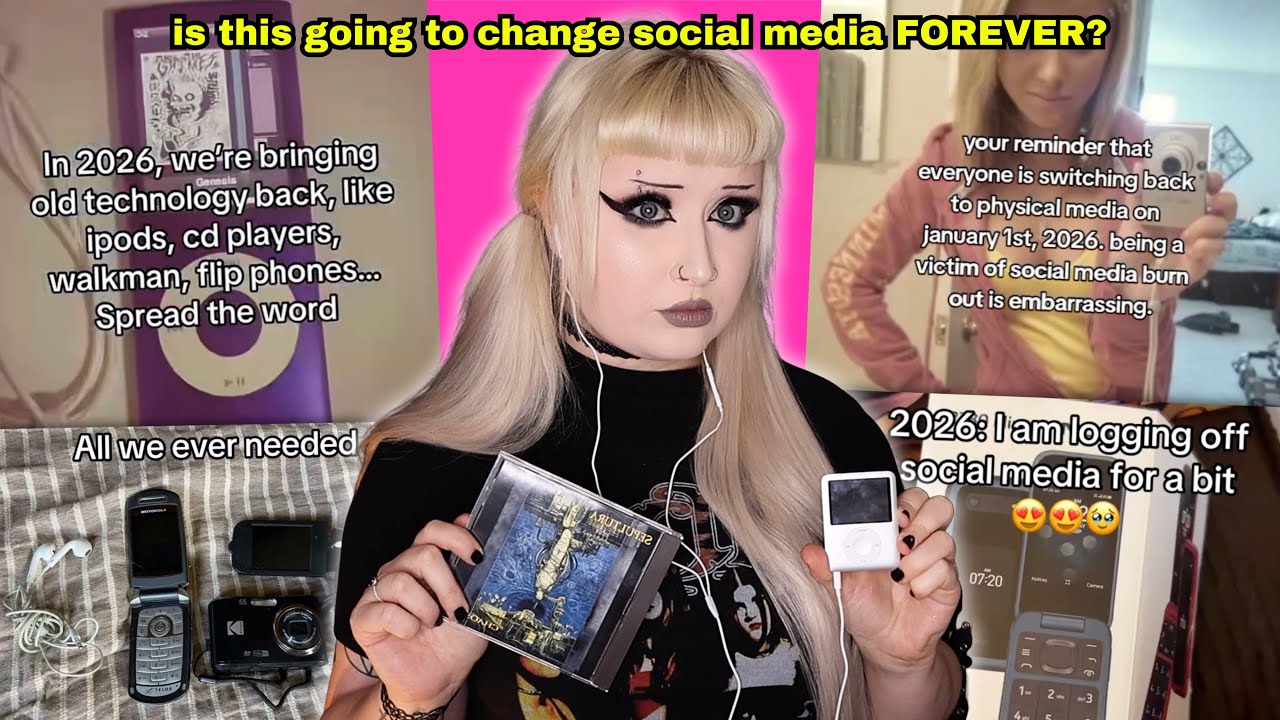 TikTok’s ‘Physical Media Movement’ is Going To Ruin Social Media & AI..