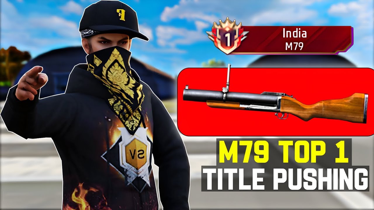 M79 Pushing 🫡 Top 1 India Title 🔥 | Hardest Launcher 🤯 