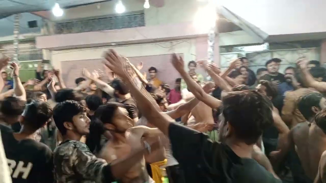 ANJUMAN E BABUL HAWAIJ AZADAR HI AZADAR ,PURSADARI BASIL SILAI SHAHADAT BIBI FATIMA ZEHRA S.A