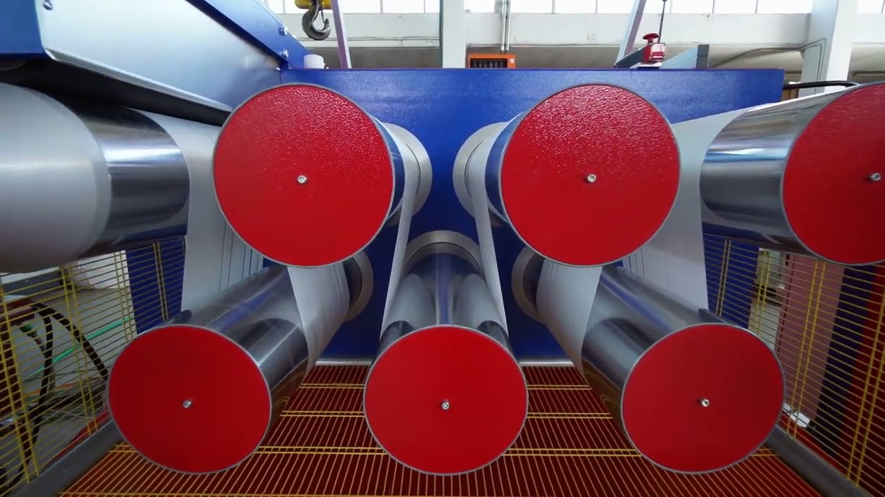 Spinning Line for Polypropylene Macrofibres – Concrete Reinforcement by Agripak
