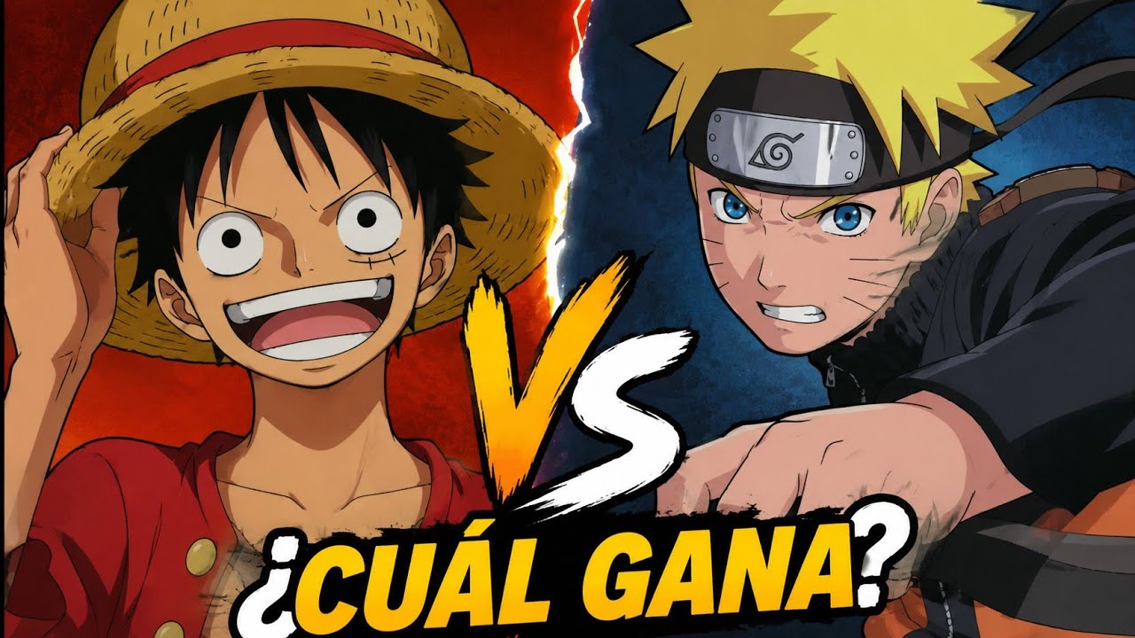 Comparación NARUTO VS ONE PIECE--Cual es MEJOR ?
