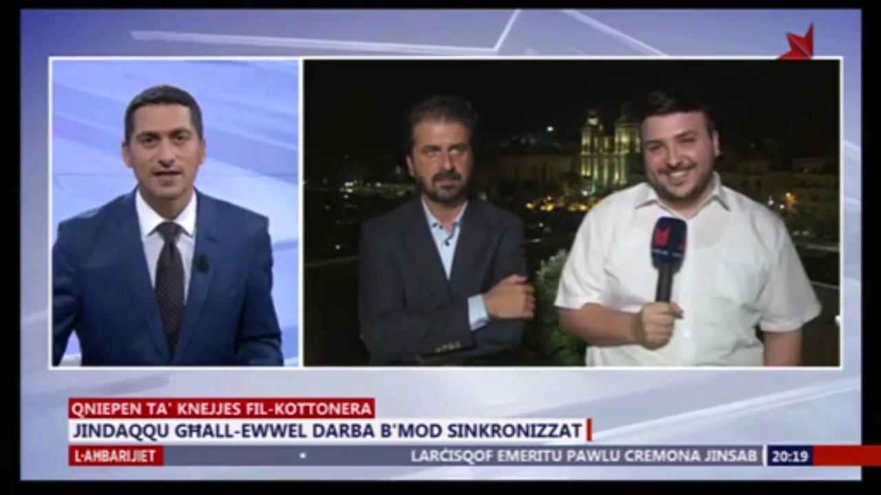 News From TVM - Commenting From Kenneth Cauchi After the Presenting the History of Cottonera Bells