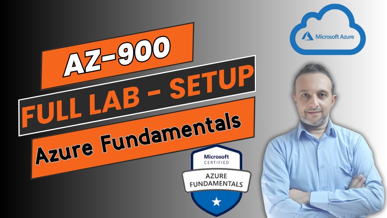 AZ-900  ☁️ Azure Fundamentals (Full LAB Setup) ☁️ Online Session ❤️ | By : Mohamed Zohdy - (عربي)