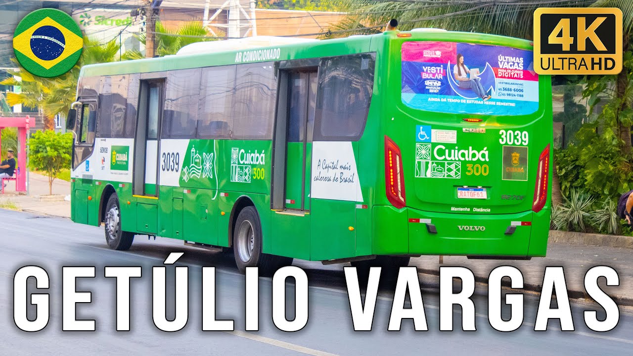Avenida Getúlio Vargas (Cuiabá/MT) - Movimentação de Ônibus #923