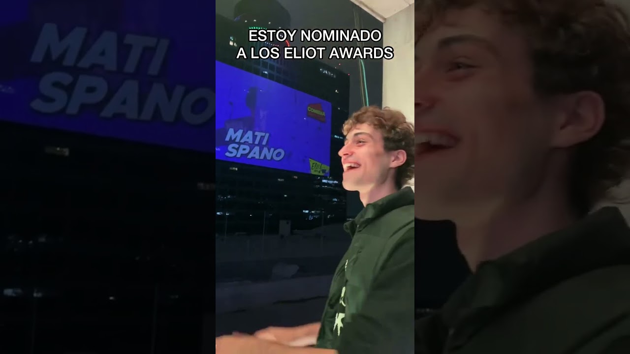 ESTOY NOMINADO A LOS ELIOT AWARDS!!!!!!!!!!!!!