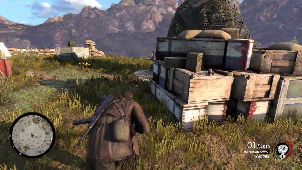 Sniper Elite 4 Gameplay Full stealth No commentry [Part 4]