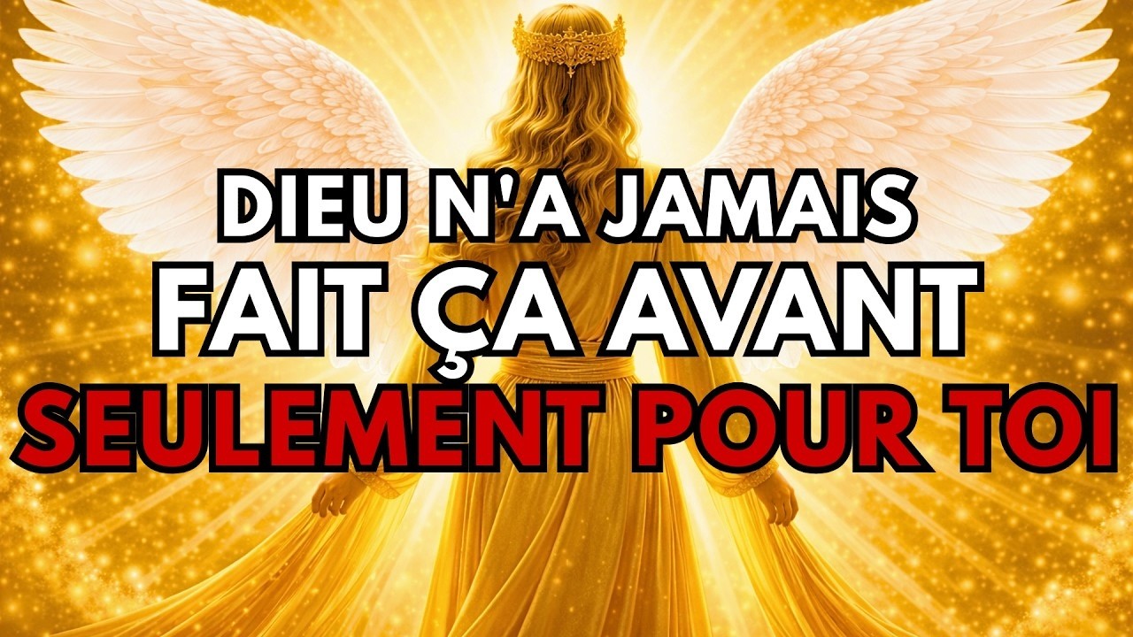ÉLU : DIEU NE L’A JAMAIS DIT AUPARAVANT — ET IL TE L’A DIT À TOI