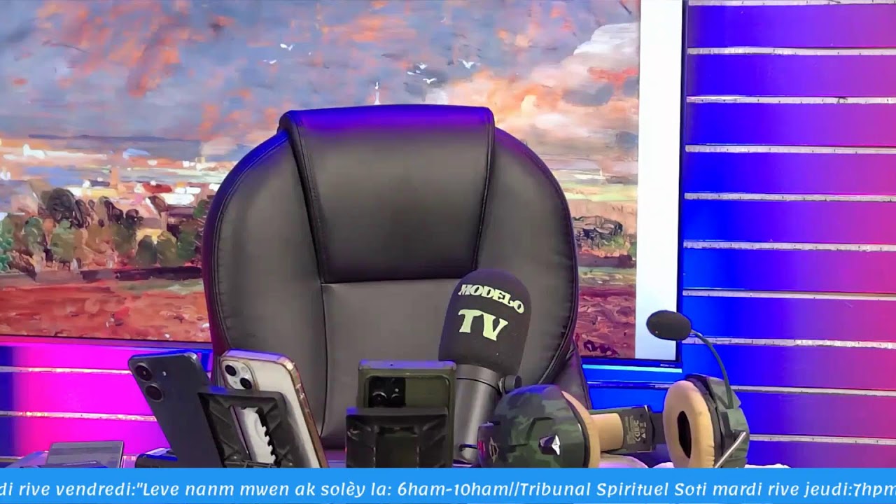 MODELO TV: LEVE NANM MWEN AK SOLÈY LA...