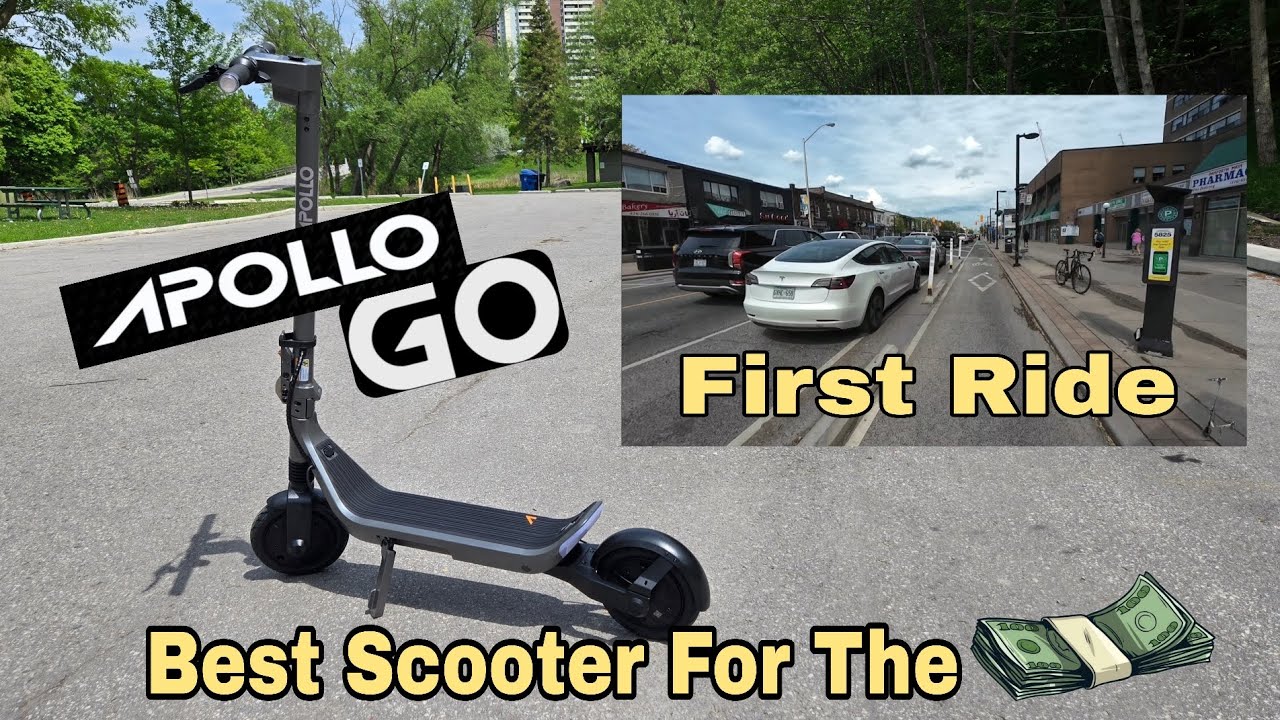 Apollo GO Electric Scooter - Test Ride (Best Scooter for the Price)