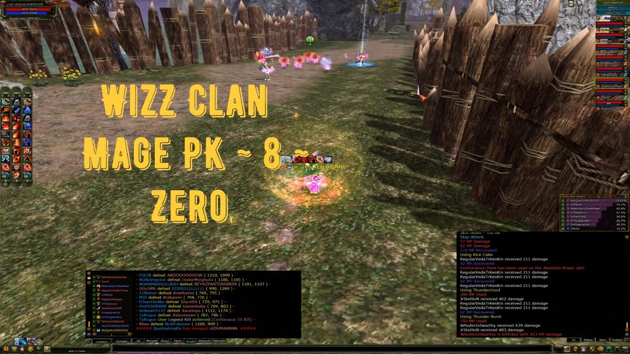 WizZ Clan ~ Mage PK [8] ~ Zero