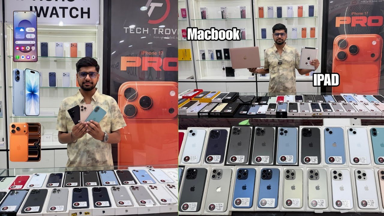 Tech Trove Chinar Park | Second-hand iPhone market | Used mobile market 2026 🔥
