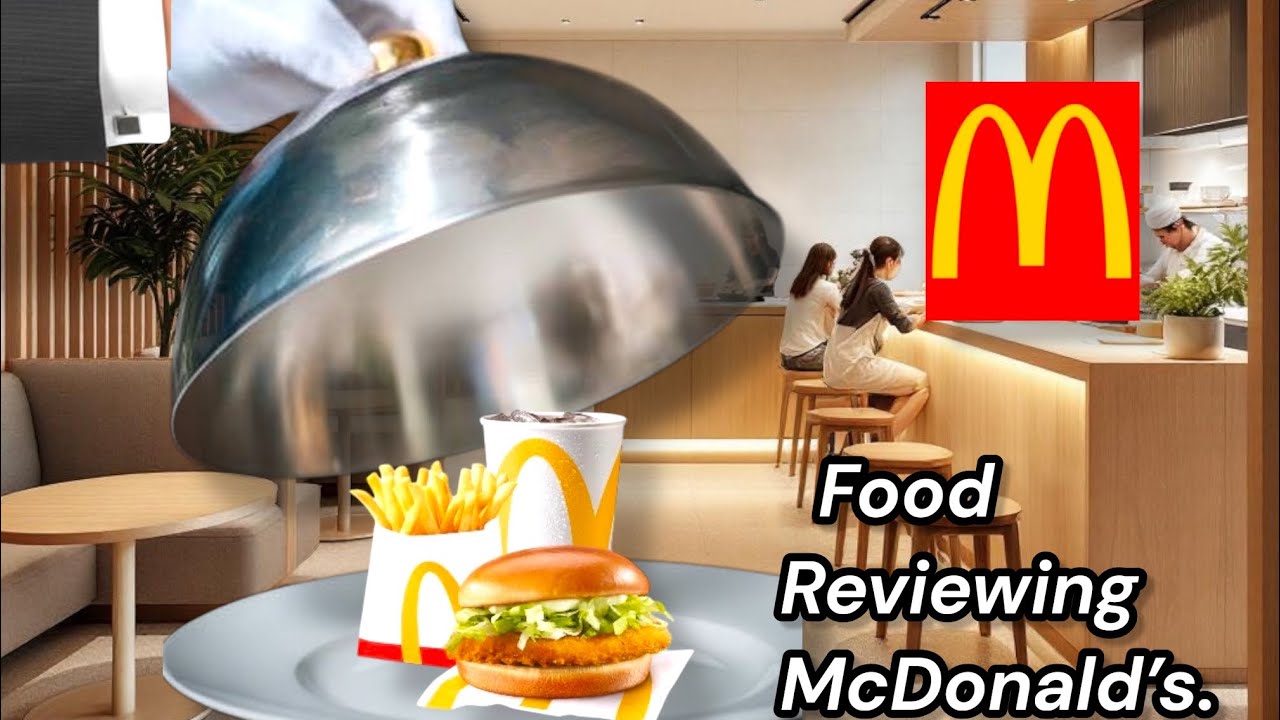 Food reviewing McDonald’s.